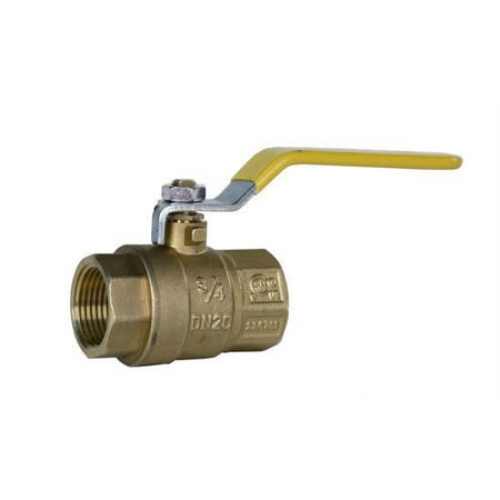 Brass Ball Valve 3/4 Female X Female NP 600 PSI