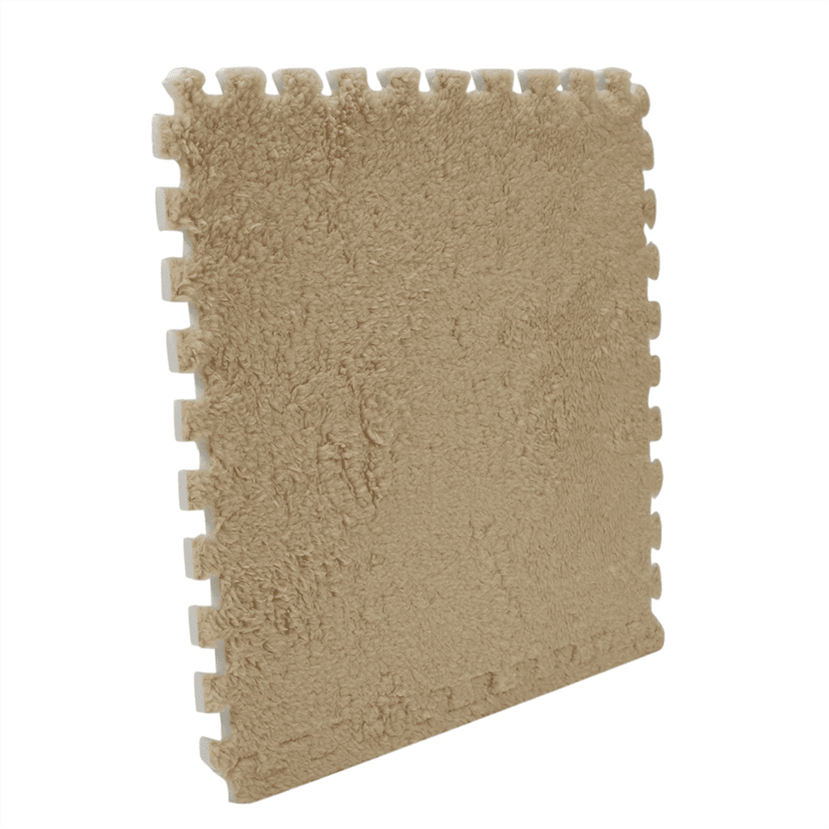 30 Piece Foam EVA Fuzzy Mat Flooring Carpet Tiles for Kids - Perfect for Nursery Décor, Baby Room