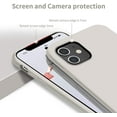 thumbnail image 5 of iPhone 11 Case,Ultra Slim Fit iPhone Case Liquid Silicone Gel Cover with Full Body Protection Anti-Scratch Shockproof Case Compatible with iPhone 11 6.1 inch, [Upgraded Version] (Stone), 5 of 5