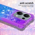 thumbnail image 3 of Funda para Xiaomi Redmi Note 13 Pro 4G Transparente con Brillos Carcasa Protectora Antigolpes con Glitter Brillante, 3 of 5