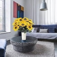 thumbnail image 5 of 28 pcs Artificial Sunflowers Bulk Summer Decor, 4 pcs Fake Silk Flowers, Sunflower Bouquet, 5 of 5
