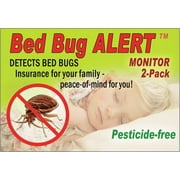 Bird-X Bed Bug Alert Bed Bug Trap 4-PACK Detects Bed Bugs Hotels Homes Bed Bug Repellent