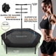 thumbnail image 2 of Trampolín Mini de 50" para Adultos SereneLife, Trampolín Fitness con Resortes Reforzados y Mango de Seguridad Ajustable, Estable y Silencioso, Ideal para Ejercicio y Relajación de Cuerpo Completo., 2 of 7