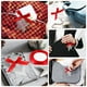 thumbnail image 3 of 30 llaveros de estrella en blanco de acrílico para llaveros, llaveros de bolso DIY con cinta, 3 of 7