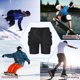 thumbnail image 4 of Pantalones cortos acolchados protectores para snowboard Pantalones cortos acolchados protectores para cadera para esquí, 4 of 8