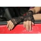 thumbnail image 2 of Zhuge Vestido de novia corto de encaje con medio dedo para mujer, 2 of 4
