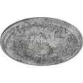 thumbnail image 3 of 32 3/8"OD x 3 1/2"P Tristan Ceiling Medallion (Fits Canopies up to 6 1/4"), Hand-Painted Ultra Pure White Crackle, 3 of 6