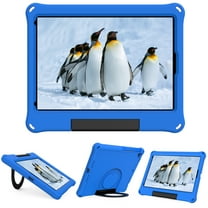 iPad 10.2-inch 9th 8th 7th Generation Case,Dteck Shockproof EVA Foam Handle Kickstand Kids Safe Case Hybrid Protective Cover For iPad 9th/8th/7th Gen 10.2" 2021/2020/2019,Blue