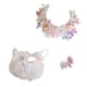 thumbnail image 5 of Conjunto de vestido de muñeca de peluche Haz tus propias muñecas con accesorios para fotos con banda para el cabello Conjunto de vestido de hada DIY, 5 of 8