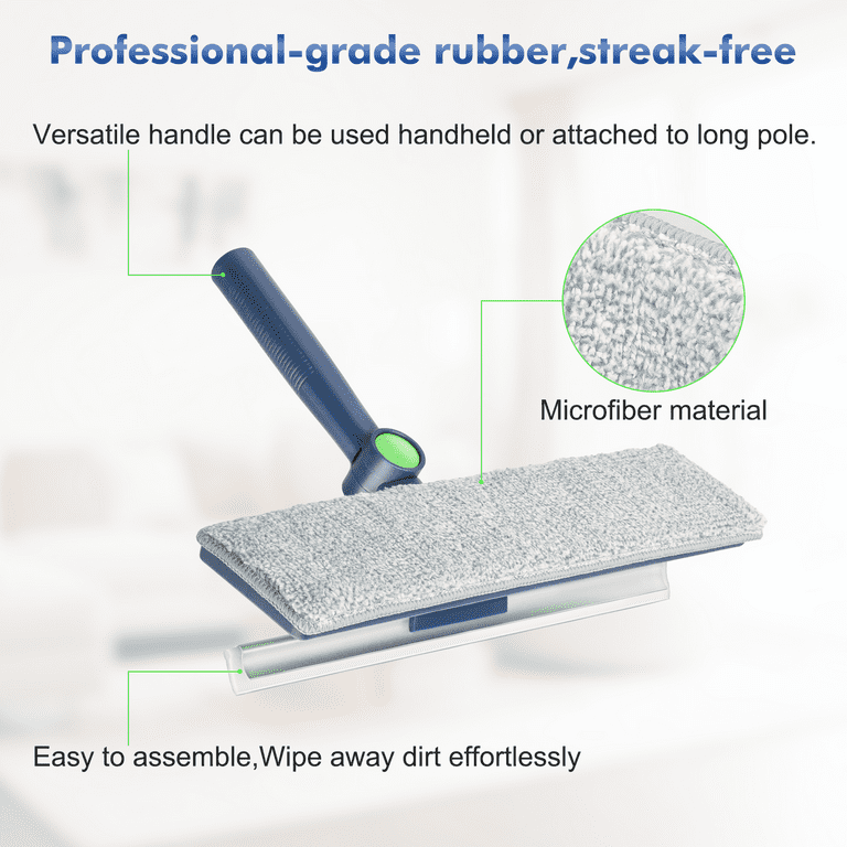 Sugarday Window Squeegee Cleaner with 63" Extension Handle photo 3