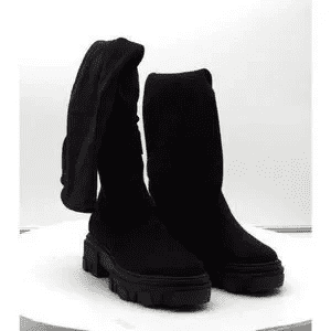 UPC 195972656109 product image for Calvin Klein Linnie Over the Knee Faux Suede Boot | upcitemdb.com