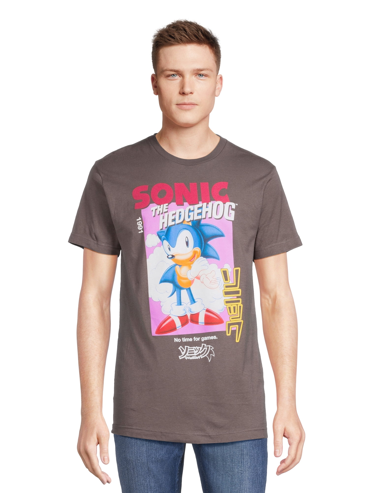 Sonic the Hedgehog Men's & Big Men's Graphic Tee Shirts, 2-Pack, S-3XL