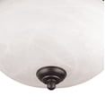 thumbnail image 2 of Elk Home 14-Inch Wide Tahoe Flush Mount, Traditional, Painted Bronze, 2 of 3