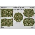 thumbnail image 2 of Christmas Placemats by Penny's Needful Things (Oval - Set of 2) (Christmas Ornaments), 2 of 2