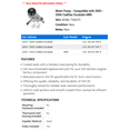 thumbnail image 2 of Water Pump - Compatible with 2002 - 2006 Cadillac Escalade AWD 2003 2004 2005, 2 of 2
