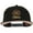 Black, variant on Ujima Kwanzaa Embroidered Superior Cotton Twill Flat Bill Snapback Prostyle Cap - Black OSFM