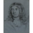 thumbnail image 2 of John Hayls 20x24 Gold Ornate Framed and Double Matted Museum Art Print Titled - The Miniature Painter Thomas Flatman, as a Young Man with Long Ringlets and a Scarf Tied in a Bow Around His N, 2 of 4