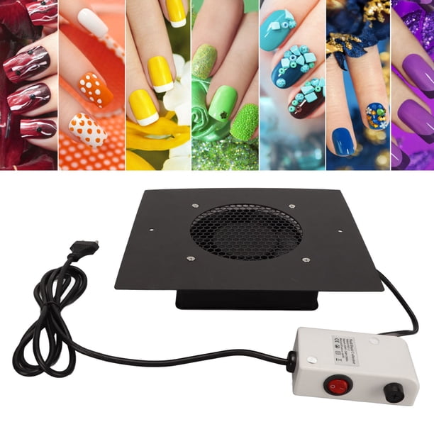 Máquina Recolectora De Polvo De Uñas, Ventilador Aspirador De Uñas Con Enchufe Europeo De 220-240V Profesional Para Salón