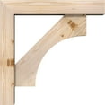 thumbnail image 3 of Ekena Millwork 5 1/2"W x 26"D x 26"H Westlake Block Smooth Bracket w/ Offset Brace, Douglas Fir, 3 of 25