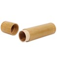 thumbnail image 4 of Natural  Carbonized Retro Bamboo Tube Portable Tea Can Tea Box Incense Tube, 4 of 8