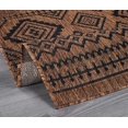 thumbnail image 2 of Beverly Rug Large Outdoor Rugs 8' x 10' Patio, Porch, Garden Nut Brown and Black, 2 of 9