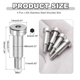 thumbnail image 2 of 4 Pcs Tornillo de hombro de acero inoxidable 304 M6x1 para maquinaria de moldeo por inyección, 2 of 6