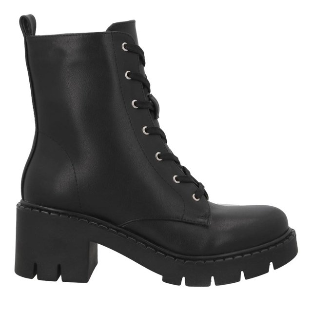 Botas Mujer REAL JUNGLE Botines Casuales Invierno Moda negro