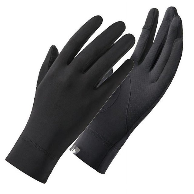 Guantes de conducción Manopla suave Chica Guantes de pantalla táctil de verano expuestos con dos dedos