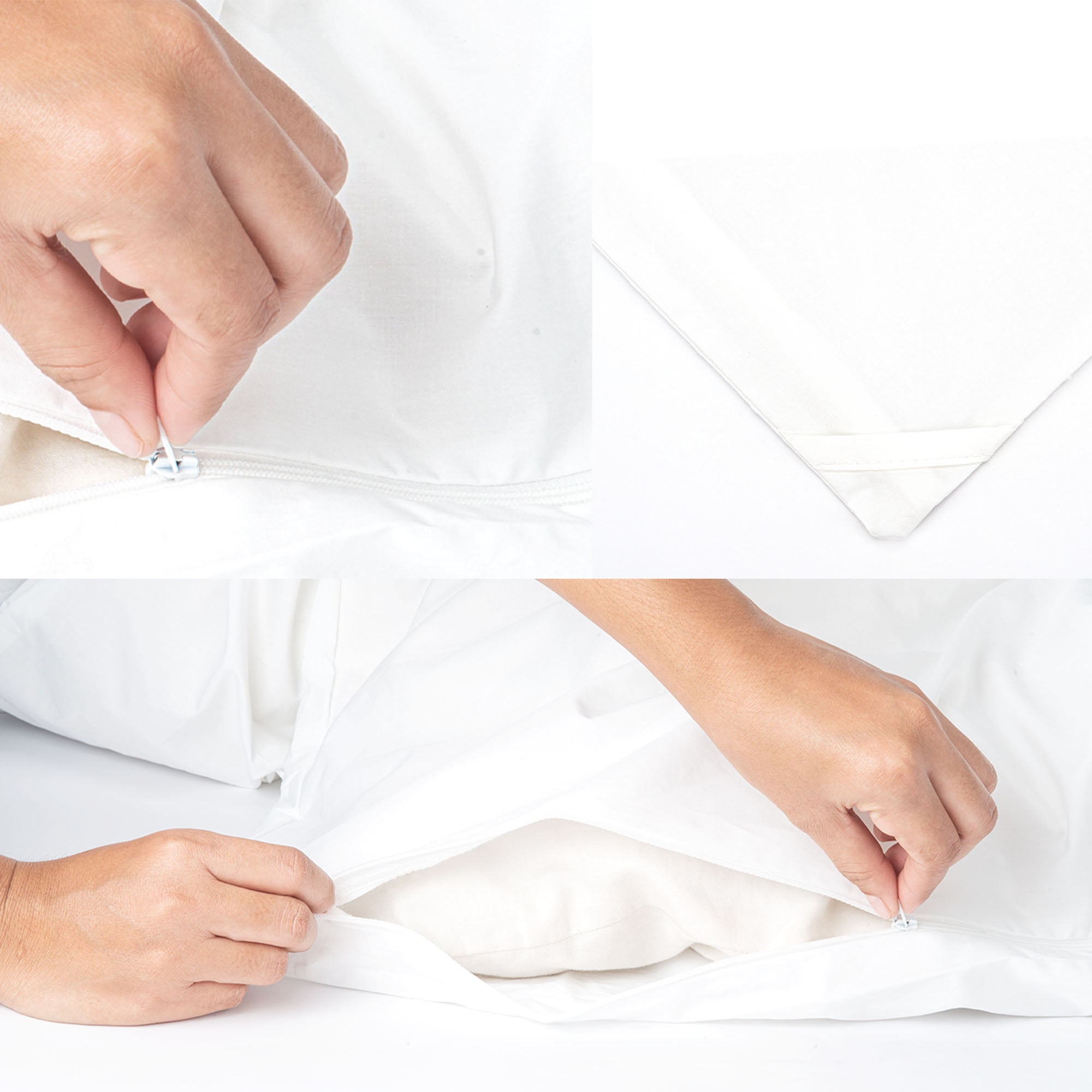 Dust Mite & Allergy Control Duvet P Details about   National Allergy 100-Percent Cotton Bed Bug 