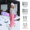 thumbnail image 3 of ANFERRY Womens Ski Thermal Set Quick Dry Breathable 2 Pieces Base Layers Seamless Crew Neck Warm Long John Underwear for Winter, 3 of 8