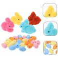 thumbnail image 4 of 28pcs Easter Colorful Eggs Foams Rabbit Adornment Simulation Eggs Bunny Diy Accessories, 4 of 9