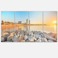 thumbnail image 2 of Barceloneta Plage à Barcelone - Impression sur Toile d'Art Photo du Bord de Mer, 2 of 3