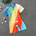 thumbnail image 4 of Traje de baño de verano nuevo para niños, de una pieza, con diseño de dibujos animados, estilo capuchino, para niños medianos y pequeños, 4 of 4