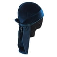 thumbnail image 1 of Bandana de terciopelo Macarena Unisex Adultos Azul eléctrico, 1 of 8