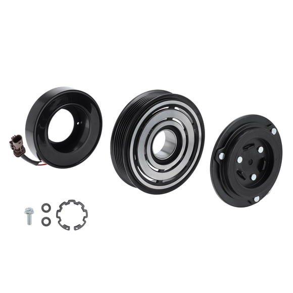 Air Conditioner AC Compressor Clutch Kit for Chevrolet Equinox Impala Limited 3.6L for GMC Terrain for Cadillac XTS for Buick LaCrosse AC Compressor Clutch Set for CVC Compressor