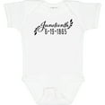 thumbnail image 3 of Inktastic Juneteenth 6-19-1865 Boys or Girls Baby Bodysuit, 3 of 5