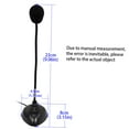 thumbnail image 3 of Microphone d'Ordinateur Design Microphone de Bureau Capacitif Filaire Interface 3.5mm pour Conférence Chat Vocal, 3 of 7