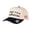 Black, variant on Proud To Be An American Letter Embroidered Color Block Trucker Hat, Unisex Adjustable Cotton Breathable Fashion Cap for Travel Daily Outdoor Wear
