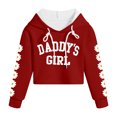 thumbnail image 6 of Zshosam Sweatshirts for Kids Girls Girl's Hoodie Long Sleeve Hooded Sweatshirt Cute Pullovers Tops Size 7T 8T,(Red 7-8 Years), 6 of 6