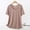 Beige, variant on Tshirts Shirts for Women Loose Fit Tees Stretch Women's Short Sleeved Base Shirt Thin T-shirt Pajamas Short Sleeved Pajamas Coffee L