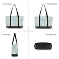 thumbnail image 6 of FORMRS Laptop Tote Bag for Women with 15.6" Computer Compartments Handbag, Cute Rabbits, 6 of 7