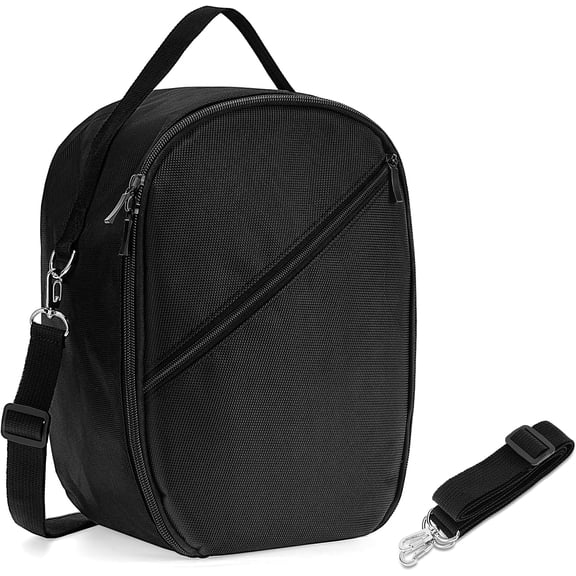 VR Hard Travel Case for Quest 3, EVA Hard Carrying Travel Case for Meta Quest 3/Oculus Quest 2/Quest Pro/VR Elite Strap&Accessories VR Carrying Case with Multi-Pockets Adjustable Strape