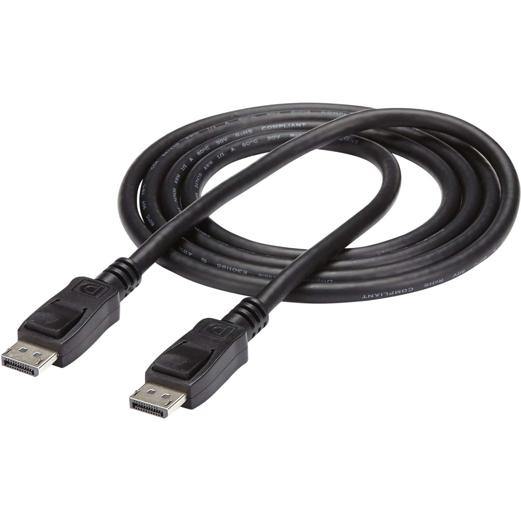 StarTech 6ft DisplayPort 1.2 Cable 10 Pack DISPLPORT6L10PK