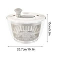 Salad Spinner, Fruit and Vegetable Washer with Bowl and Mesh Basket