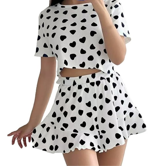 WCJM 2025 New Women Pajama Sets Under $ 7 Spaghetti Strap Nightgown Women Pajamas（S）