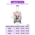 thumbnail image 5 of Happy Easter Rat Terrier with Bunny Ear Headband and Flowers Travel Luggage Cover Ratty Dog Lover Suitcase Dust Protective Decor - 13001, 5 of 5