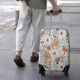thumbnail image 3 of Pioneer Flower Floral Print Pattern Luggage Cover Fashion Suitcase Cover Baggage Covers Fit 25-28 Inch Luggage (Go Travel), 3 of 5
