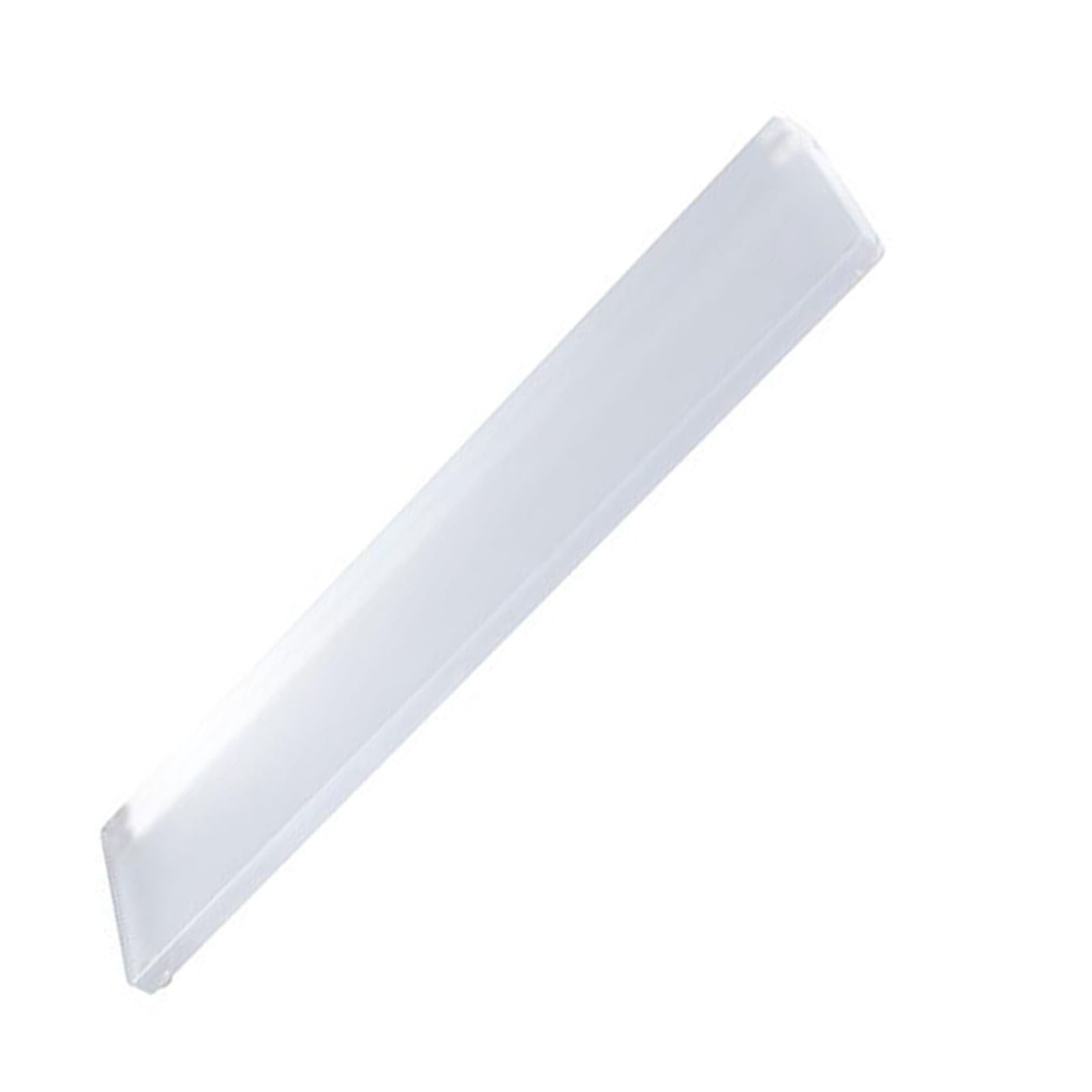Acrylic Keyboard Wrist Rest, Transparently Ergonomic Wrist Support Pad for Typists and Gamers, Antislip Base