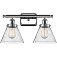 thumbnail image 2 of Innovations 916-2W-PC-G44 Transitional Two Light Bath Vanity from Ballston Collection in Chrome Finish, Silver INNO916-2W-PC-G44, 2 of 6
