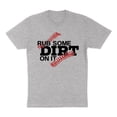 thumbnail image 1 of Rub Some Dirt on it Baseball Shirt Unisex Large Grey, 1 of 5
